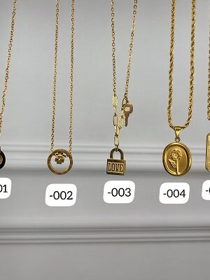 Stack 5 Trendiest gold Necklace