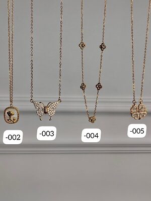 Stack 6 Trendiest gold Necklace