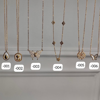 Stack 6 Trendiest gold Necklace