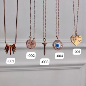 photo-output (93) Stack 4 Trendiest Rosegold Necklace