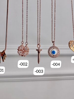 Stack 4 Trendiest Rosegold Necklace