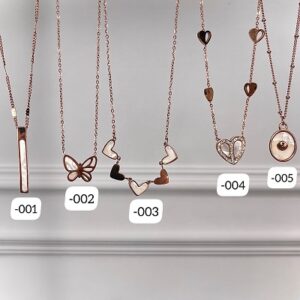 Stack 3 Trendiest Rosegold Necklace